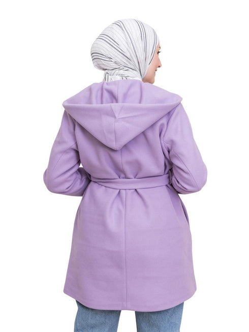 Lavender Feather Jacket - Khotwh